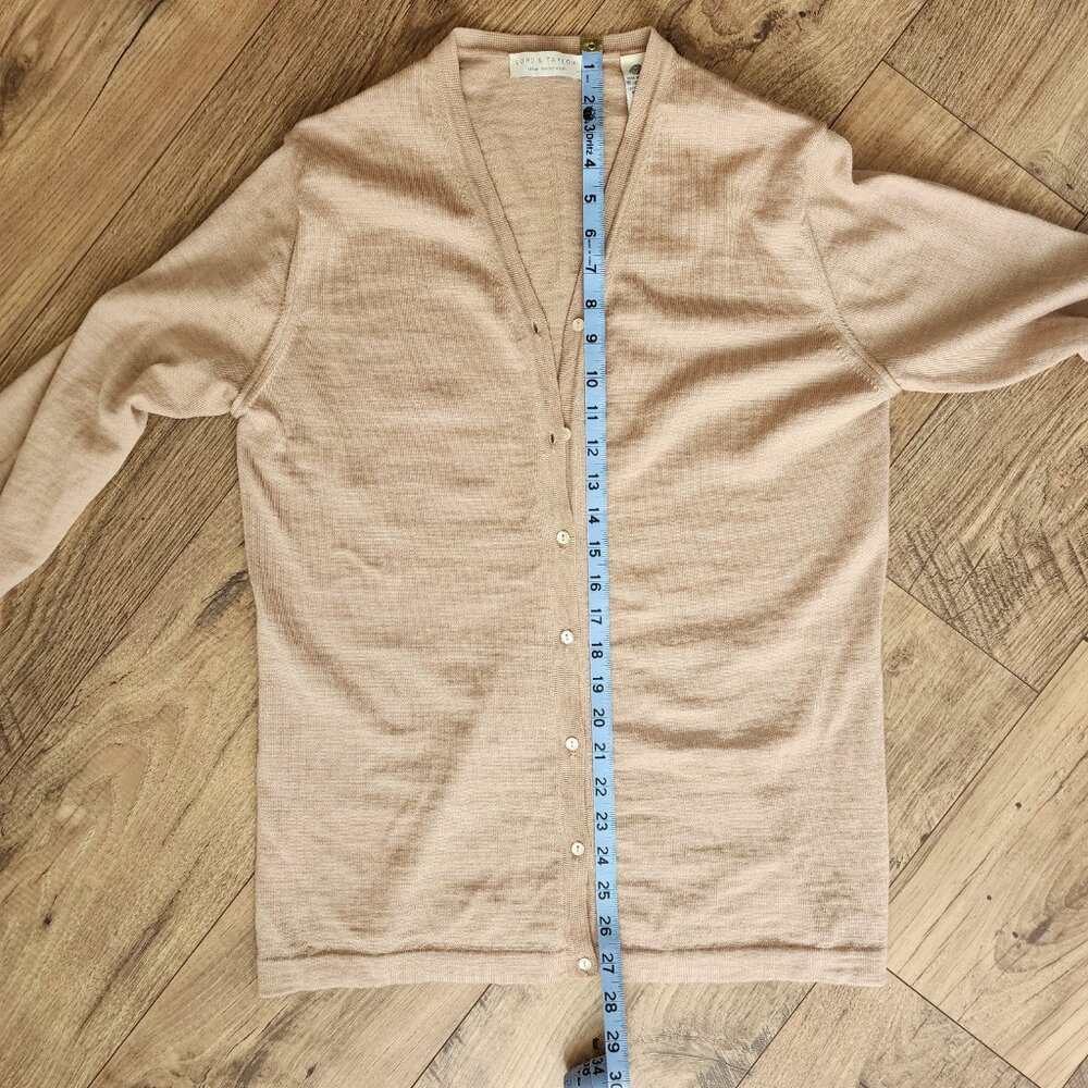 Lord & Taylor Italian Merino Wool Cardigan Size: Large - Picture 14 of 14